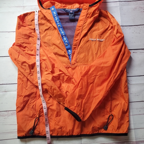 Polo Sport orange windbreaker - Picture 9 of 12